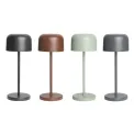 Olympia Siena Table Lamp Round Dome Chestnut 200mm - Image 6