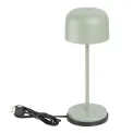 Olympia Siena Table Lamp Round Dome Sage 200mm - Image 2