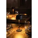 Olympia Lucca Table Lamp Squared Dome Black 200mm - Image 7