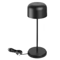 Olympia Siena Table Lamp Round Dome Black 300mm - Image 2