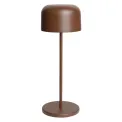 Olympia Siena Table Lamp Round Dome Chestnut 300mm - Image 1