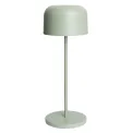 Olympia Siena Table Lamp Round Dome Sage 300mm - Image 1