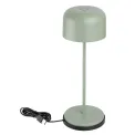 Olympia Siena Table Lamp Round Dome Sage 300mm - Image 2