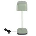 Olympia Lucca Table Lamp Squared Dome Sage 300mm - Image 4
