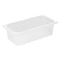 Nisbets Essentials Polypropylene 1/3 Gastronorm Container 100mm - Image 1