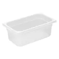 Nisbets Essentials Polypropylene 1/4 Gastronorm Container 100mm - Image 1