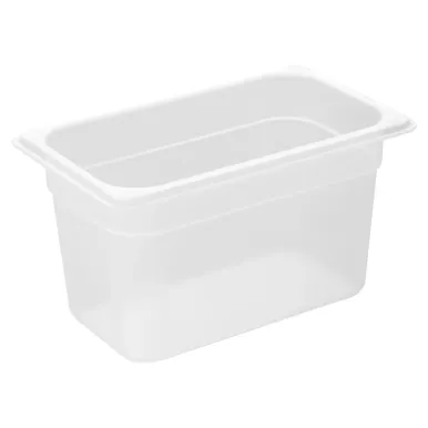 Nisbets Essentials Polypropylene 1/4 Gastronorm Container 150mm