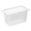 Nisbets Essentials Polypropylene 1/4 Gastronorm Container 150mm - Image 3