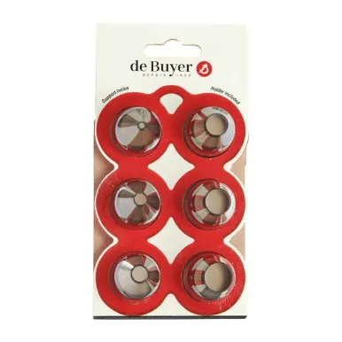 De Buyer Tritan Plain Nozzles (6 Pack)