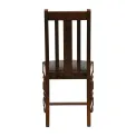 Thame Dining Chairs in Vintage Wood with Shetland Smoke Seat (6 Pack) - Image 2