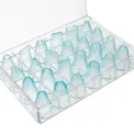 Vogue Polycarbonate Cake Decorating Tips ( 24 Pack) - Image 4