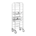 Nisbets Essentials Gastronorm Racking Trolley 10 Level - Image 3