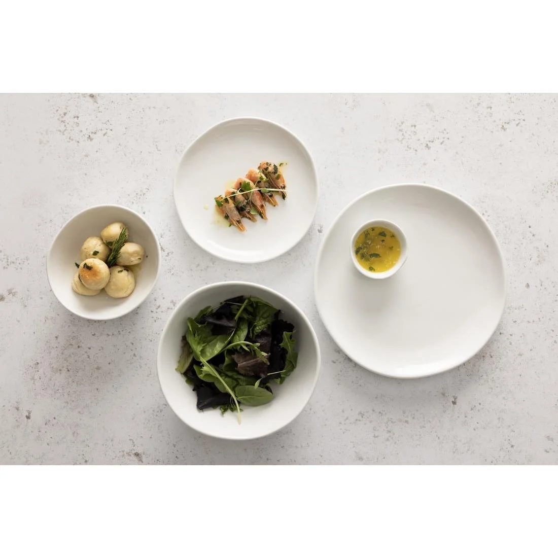 Olympia Chia Dipping Dishes White 80mm (12 Pack) - Image 2