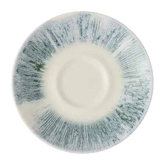 Churchill Lyra Blue Espresso Saucers 118mm (12 Pack)