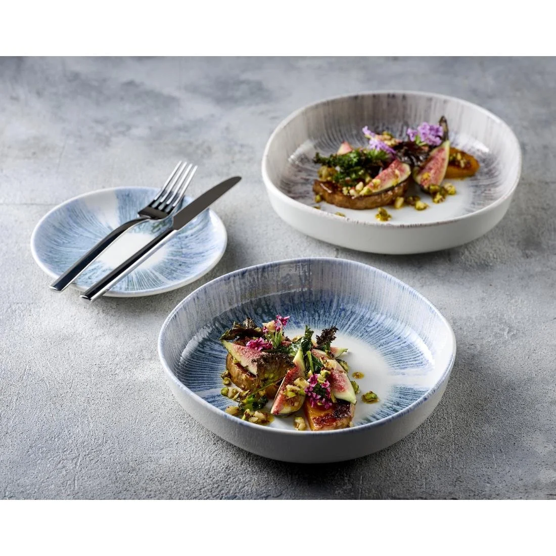 Churchill Lyra Pink Organic Walled Bowls 200mm (6 Pack) - Image 2