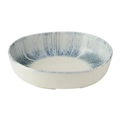 Churchill Lyra Blue Organic Walled Bowls 200mm (6 Pack)