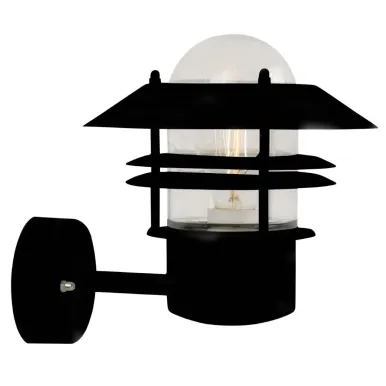 Nordlux Blokhus Up Outdoor Wall Light Black