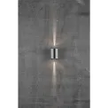 Nordlux Canto 2 Outdoor Wall Light Stainless Steel - Image 7