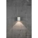 Nordlux Canto 2 Outdoor Wall Light White - Image 3