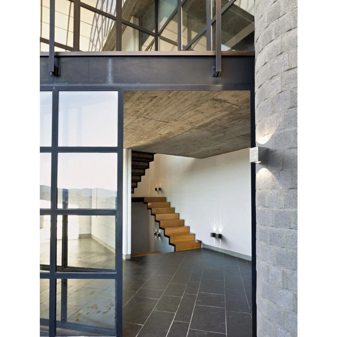 Nordlux Canto Kubi 2 Outdoor Wall Light Galvanised - Image 5