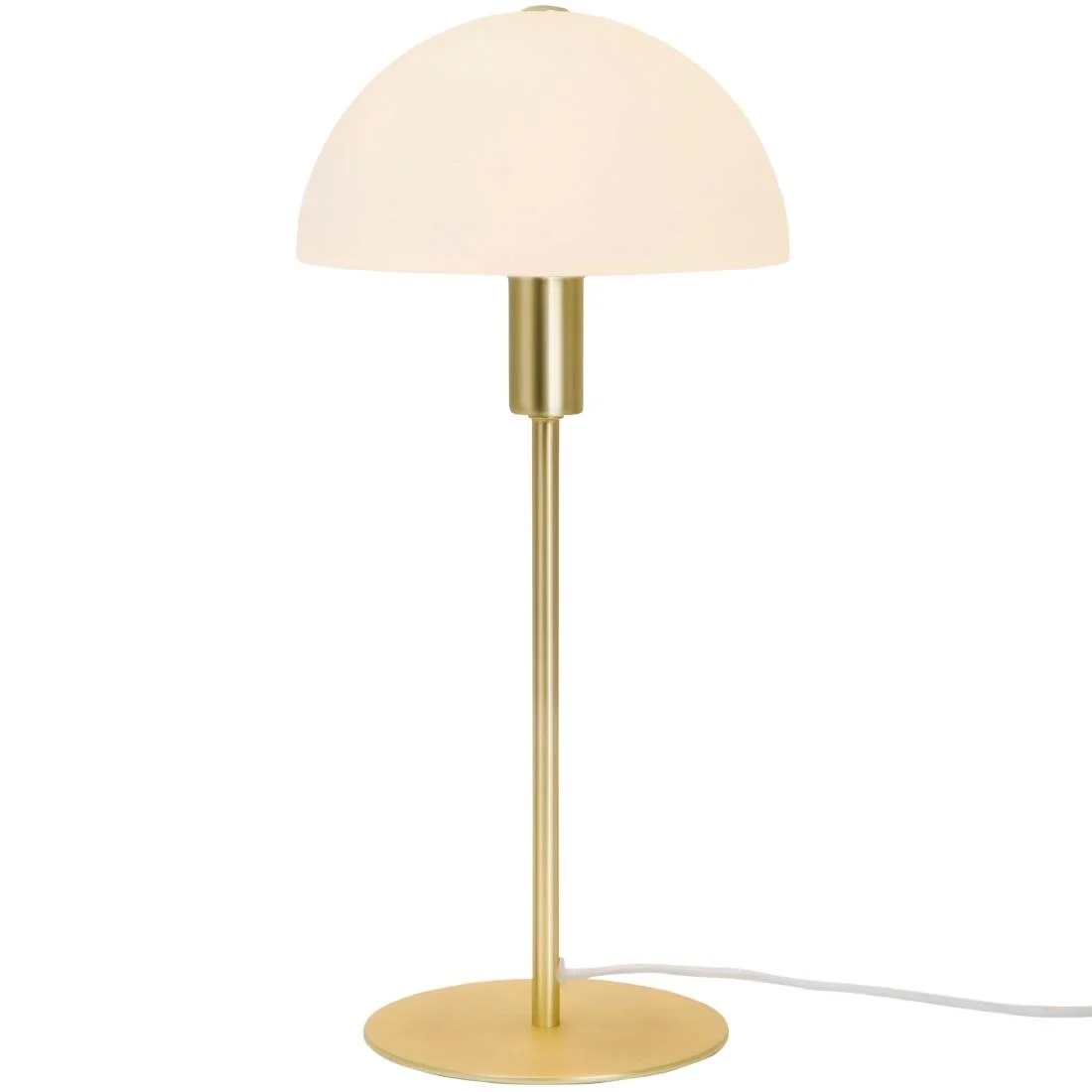 Nordlux Ellen 20 Indoor Table Lamp Brass, Glass Shade - Image 1