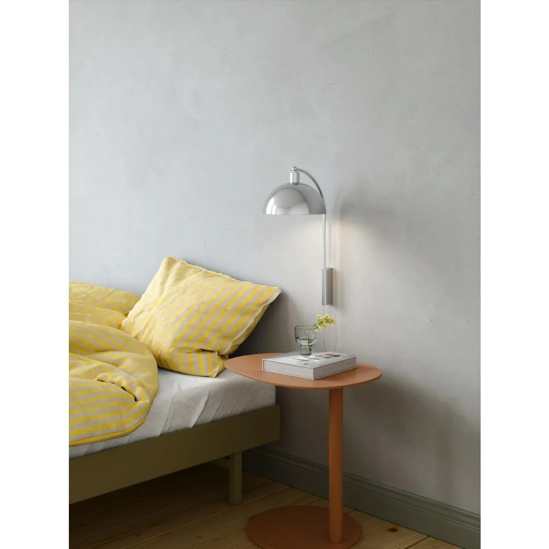 Nordlux Ellen 20 Indoor Wall Light Chrome - Image 2