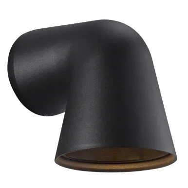 Nordlux Front Single Outdoor Wall Light Black