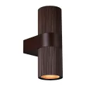 Nordlux Kyklop Ripple Outdoor Wall Light Rust - Image 1
