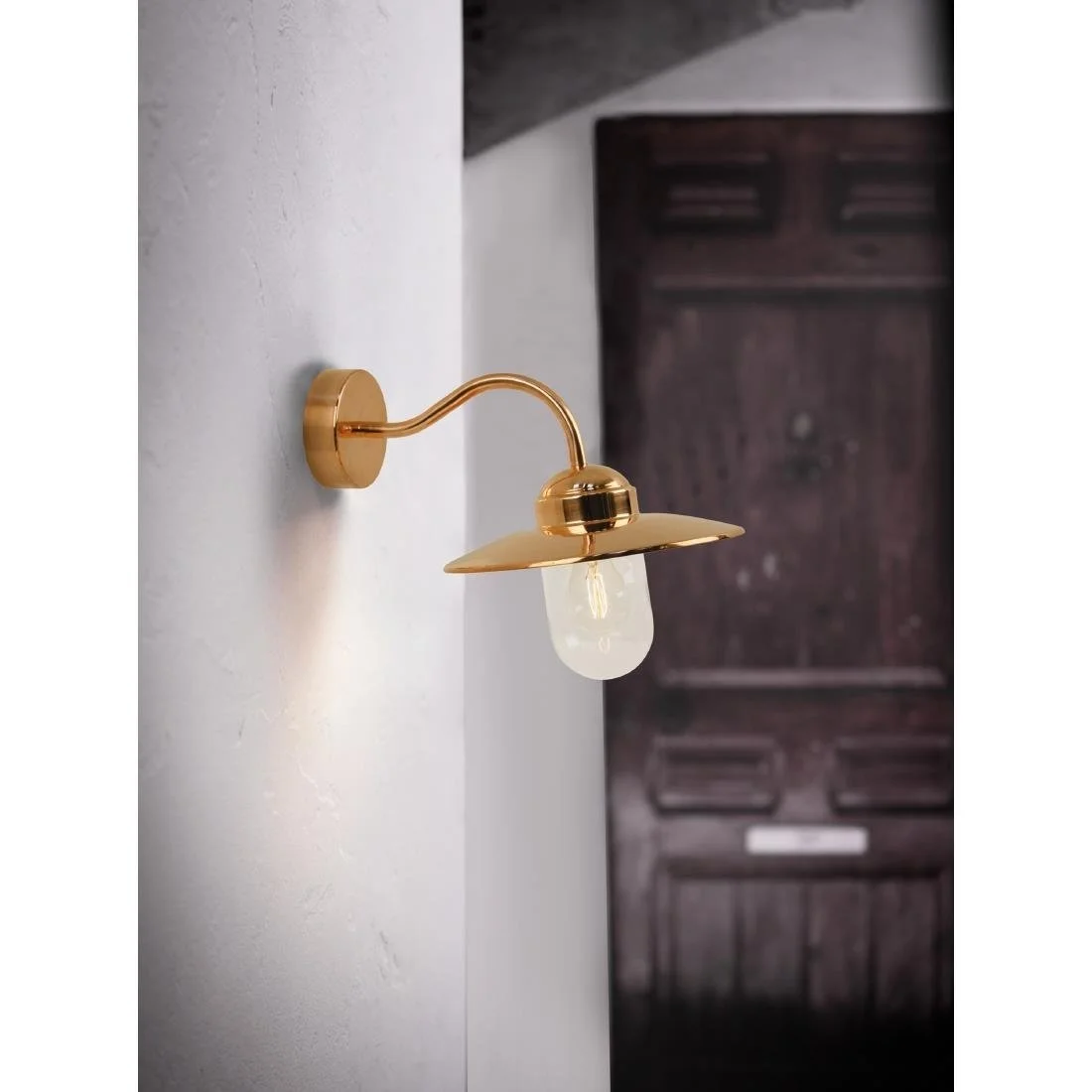Nordlux Luxembourg Outdoor Wall Light Copper - Image 2