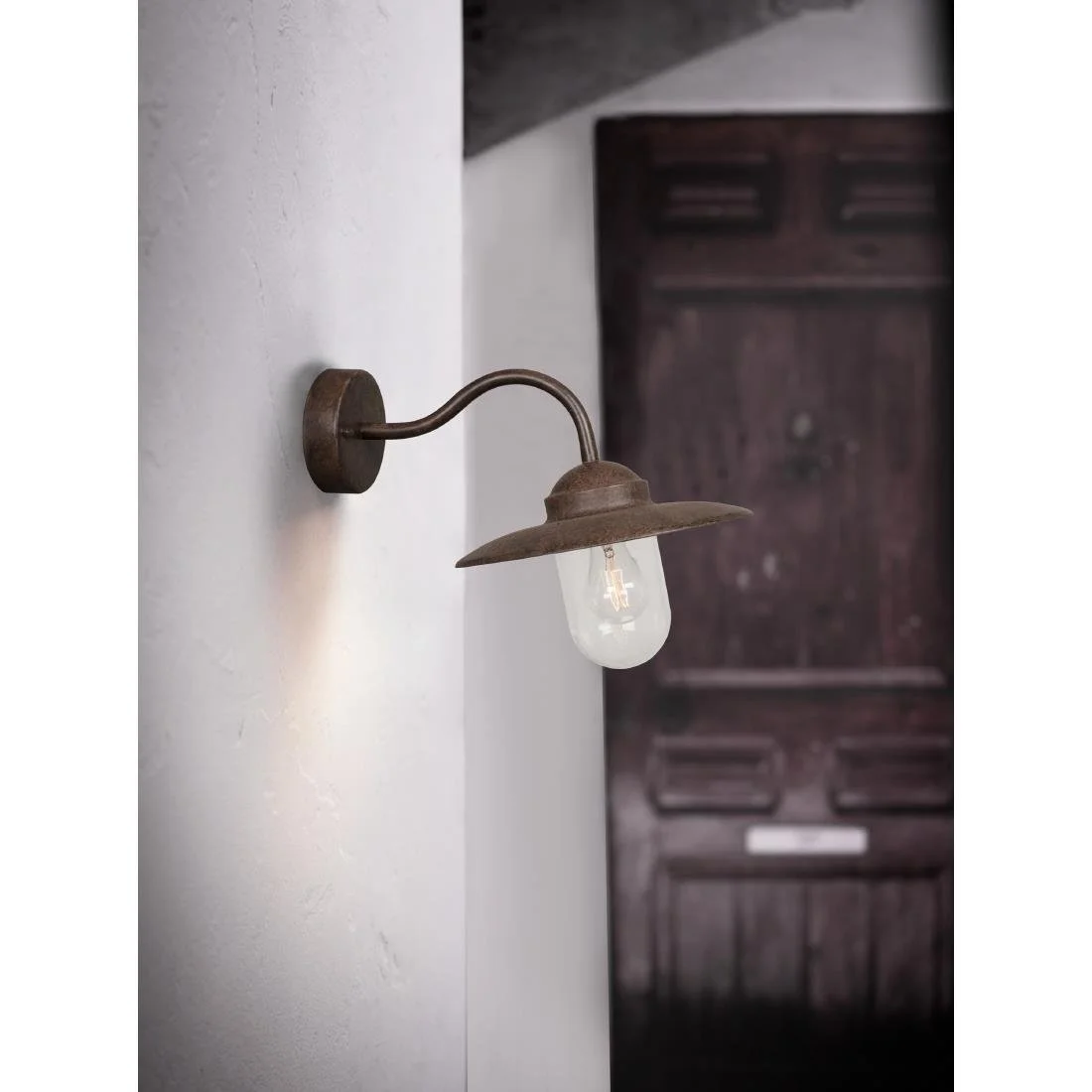 Nordlux Luxembourg Outdoor Wall Light Rust - Image 3
