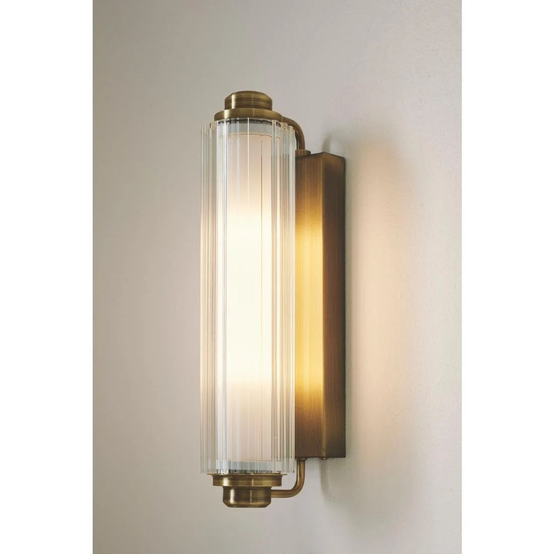 Nordlux Nimal Double Indoor Wall Light Brass - Image 2