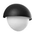 Nordlux Scorpius Maxi Round Outdoor Wall Light Black Plastic - Image 1