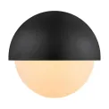 Nordlux Scorpius Round Outdoor Wall Light Black Plastic - Image 2