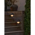 Nordlux Scorpius Round Outdoor Wall Light Black Plastic - Image 5