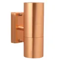 Nordlux Tin Double Outdoor Wall Light Copper - Image 1