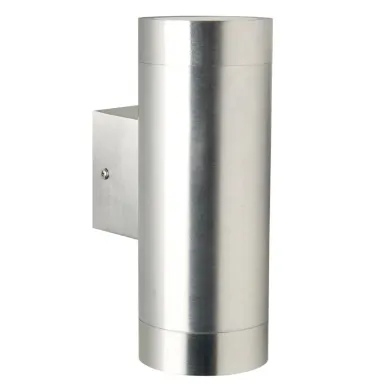 Nordlux Tin Maxi Double Outdoor Wall Light Aluminium