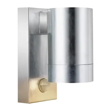Nordlux Tin Maxi Sensor Outdoor Wall Light Galvanised