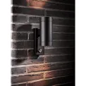 Nordlux Tin Maxi Double Sensor Outdoor Wall Light Black - Image 2
