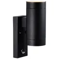 Nordlux Tin Maxi Double Sensor Outdoor Wall Light Black - Image 1