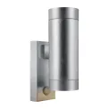 Nordlux Tin Maxi Double Sensor Outdoor Wall Light Galvanised - Image 1
