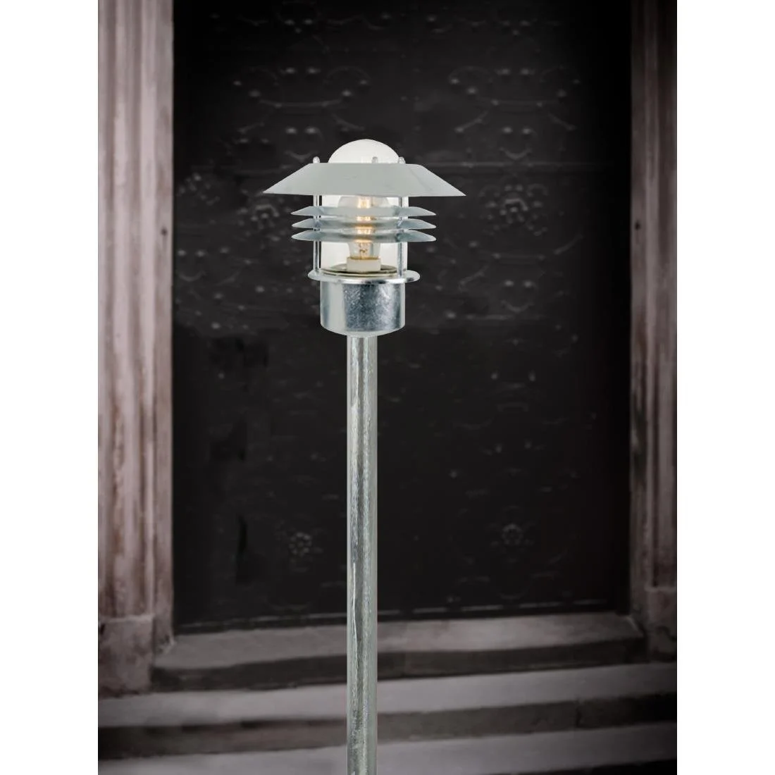 Nordlux Vejers Outdoor Garden Light Galvanised - Image 2