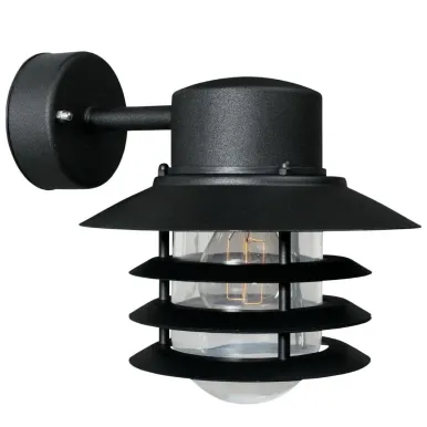 Nordlux Vejers Down Outdoor Wall Light Black