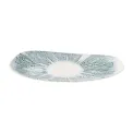 Churchill Lyra Organic Oblong Plates Blue Opal 350x185mm (6 Pack) - Image 2