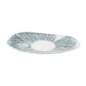 Churchill Lyra Organic Oblong Plates Blue Opal 220x130mm (12 Pack) - Image 2