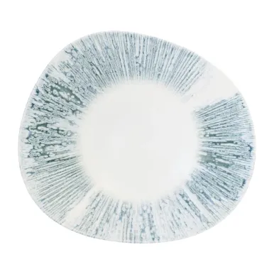 Churchill Lyra Organic Bowls Blue Opal 200mm (12 Pack)