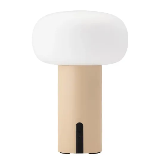 Utopia Tobago LED Cordless Table Lamps Sand 190mm (6 Pack)