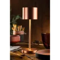 Utopia Tahiti LED Cordless Lamp Brushed Copper 260mm (6 Pack) - Image 2