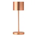 Utopia Tahiti LED Cordless Lamp Brushed Copper 260mm (6 Pack) - Image 1