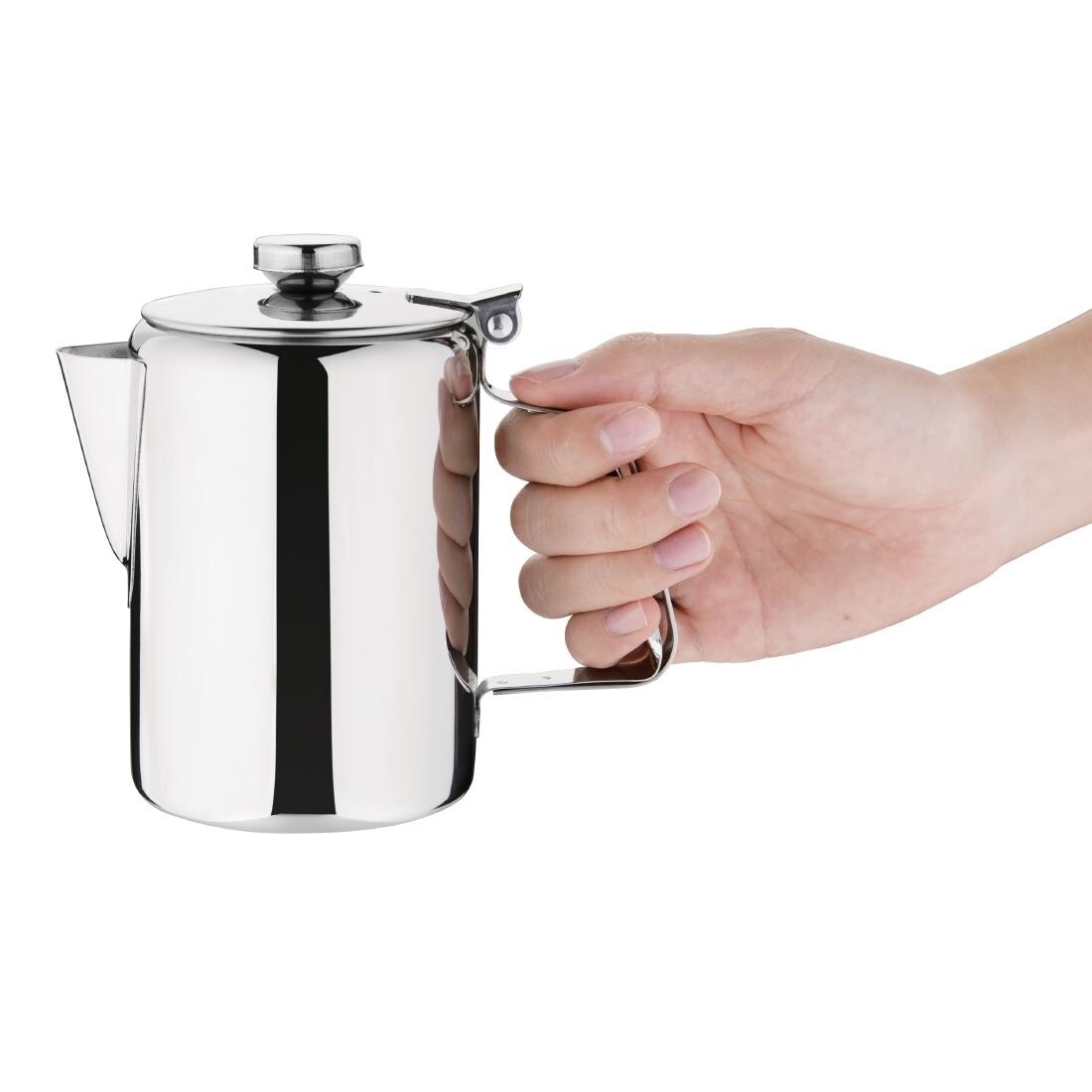 Olympia Concorde Coffee Pot Stainless Steel 20oz