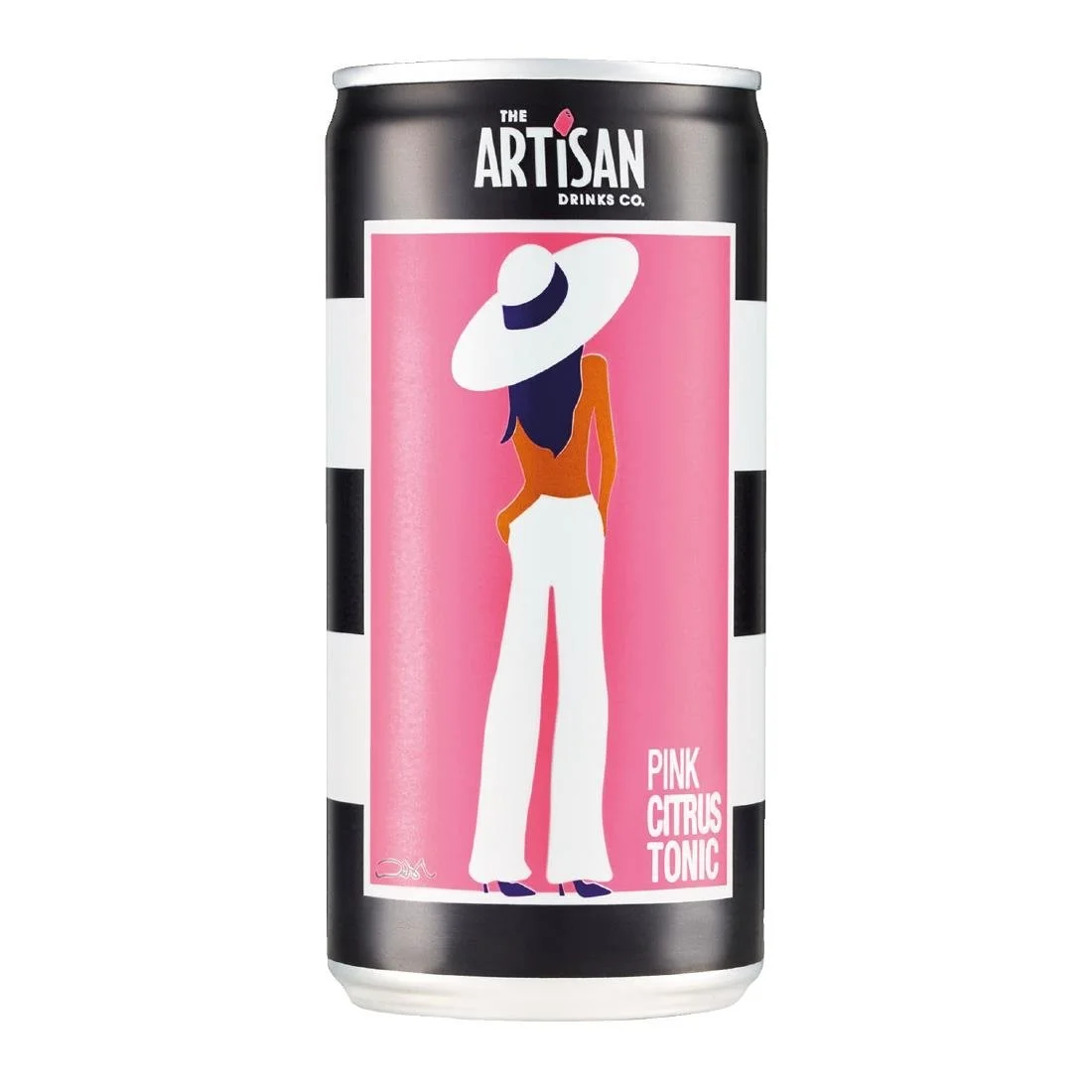 Artisan Drinks Pink Citrus Tonic Cans 200ml (24 Pack) - Image 1
